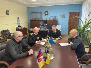 Foto Z Golovoyu Administratsiyi Sudnoplavstva